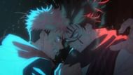 Yuji and Choso fighting each other in the anime (Image via MAPPA).